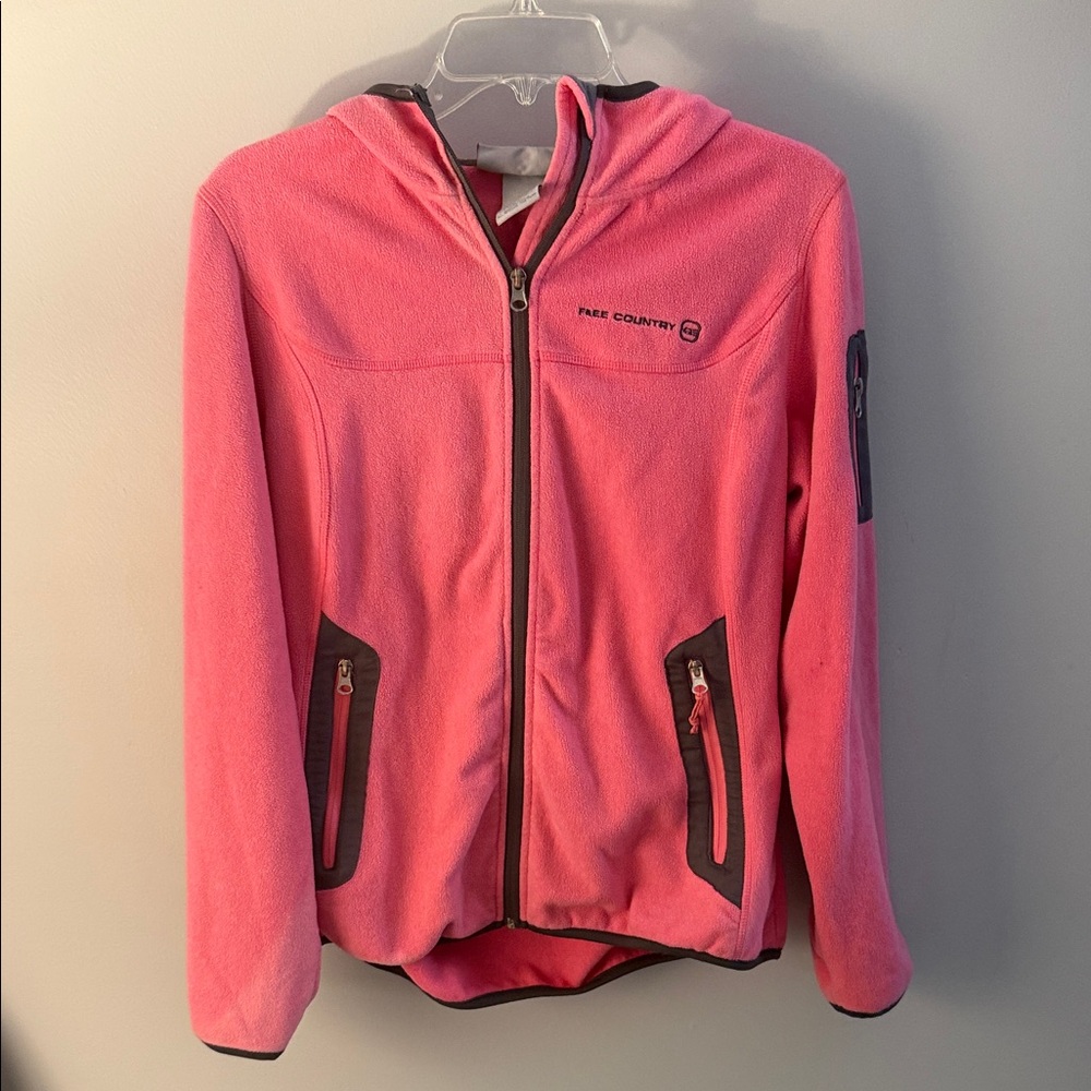 Free Country Women's Pink Fleece Ski Jacket